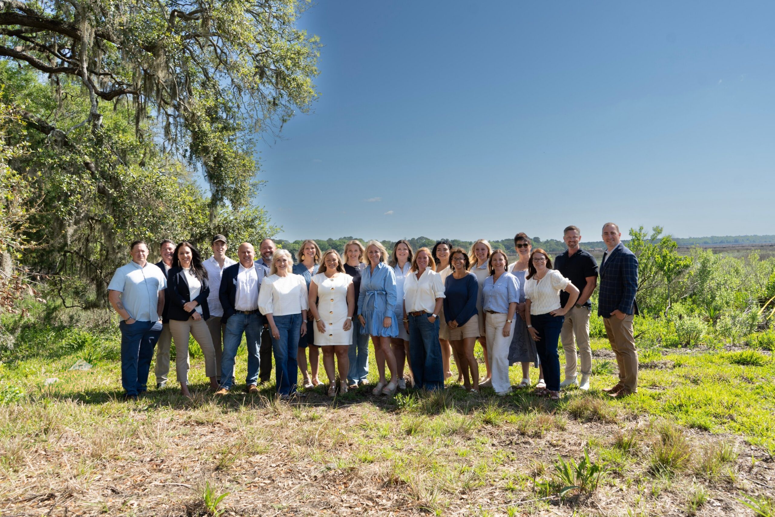 The Marshview Realty team on the Georgia coast marsh
